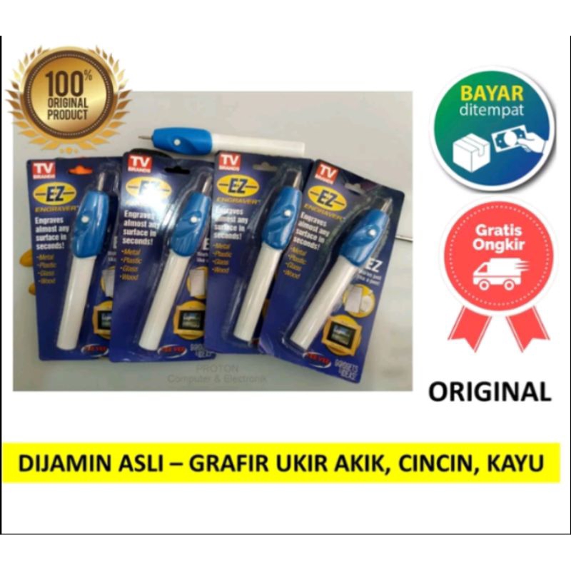 

Pen Alat Grafir / Alat Ukir Piring Logam Kayu Gelas Plastik Kulit Electrik/Alat Ukir Serbaguna