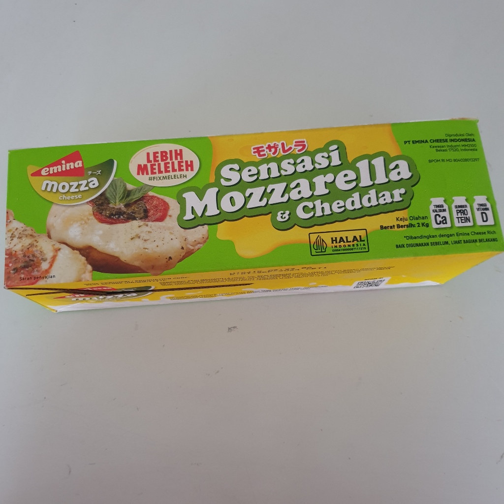 

Emina Mozarella Vegetarian Cheese Keju Amul