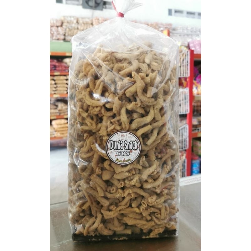 

Keripik Usus Ayam Crispy 2Kg Asin Gurih / Kripik usus ayam