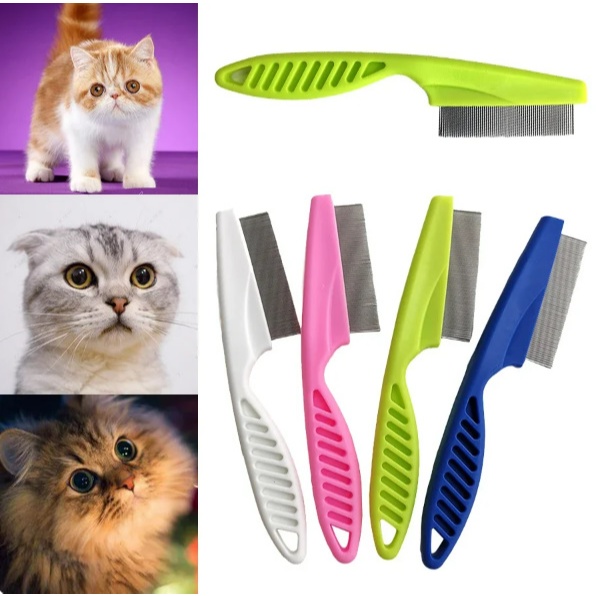 Sisir Kutu Kucing Sisir Kutu Anjing Pengangkat Kutu Kucing Pembersih Kutu Kucing Sisir Kutu Hewan Si