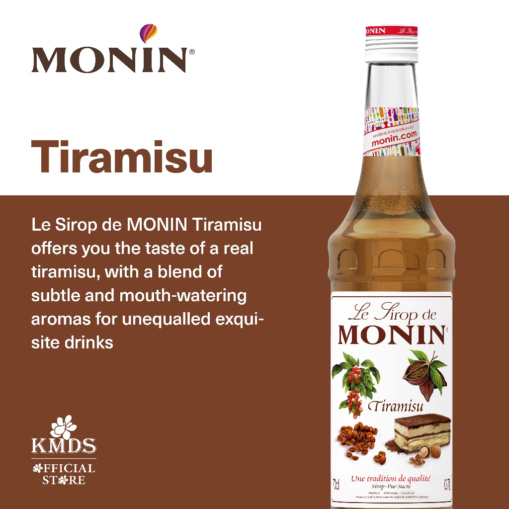 

MONIN Tiramisu syrup 70 CL 700 ML