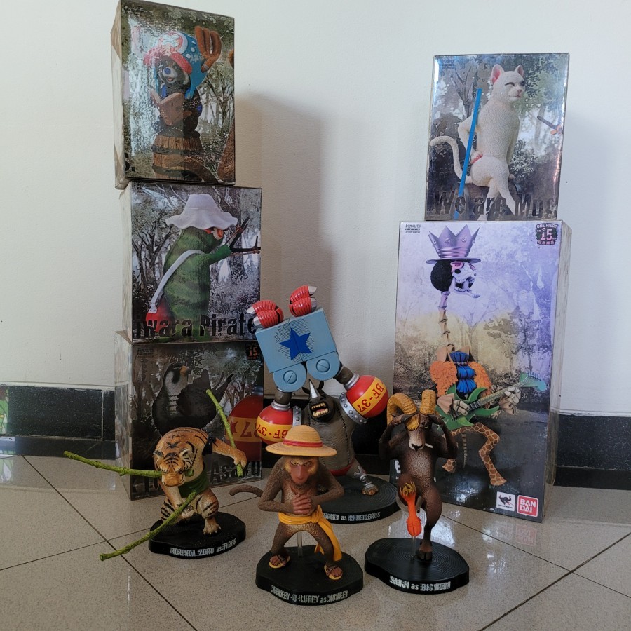 One Piece Figuarts Fzo Artist Limited Set.