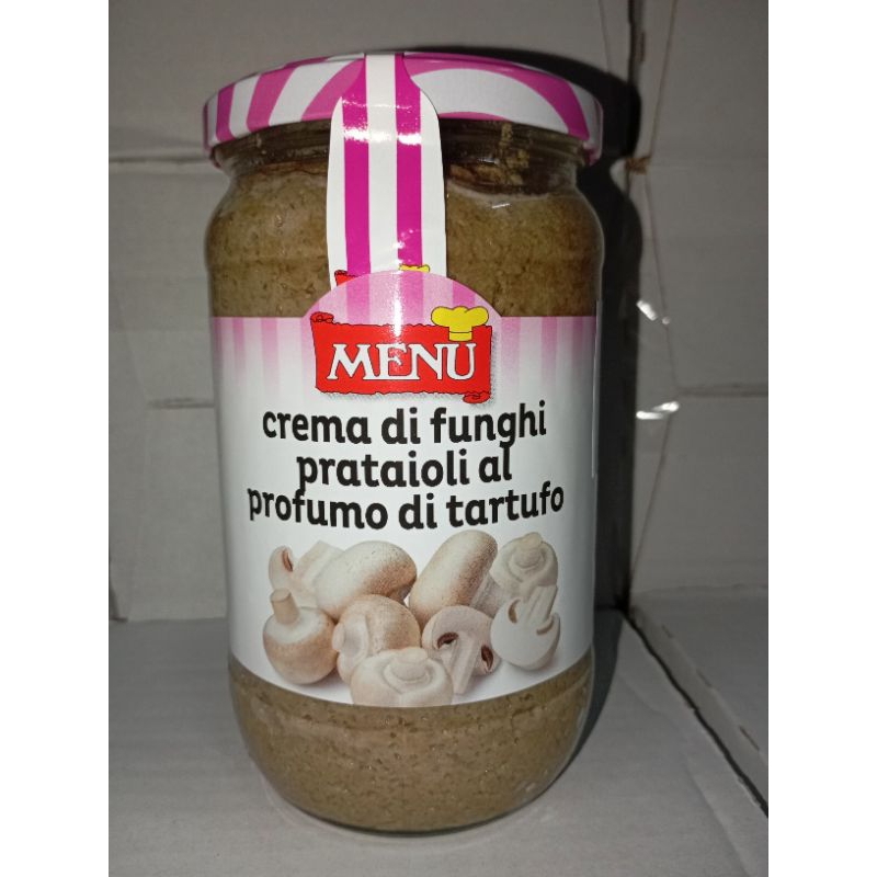 

Menu Mushroom Cream with Essence Of white Truffle 660 gr