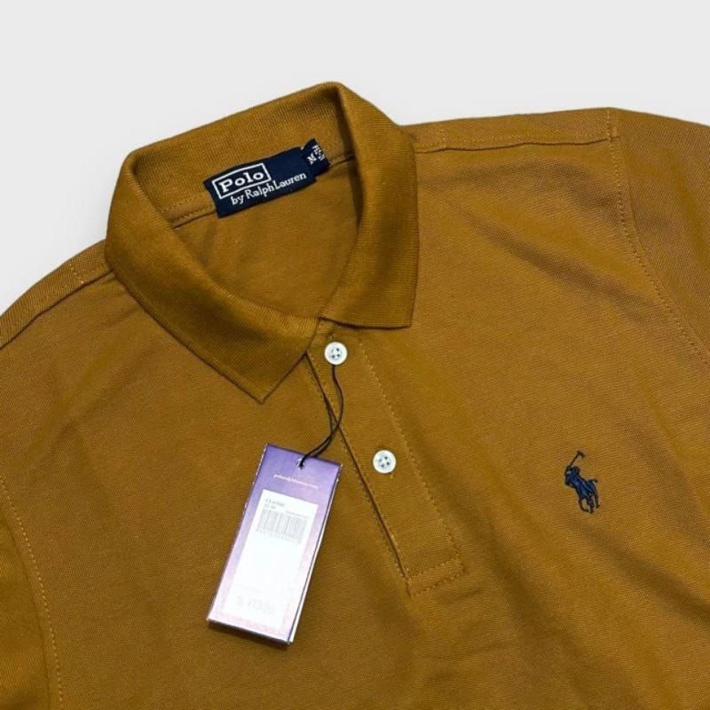 Polo shirt Laurent Kaos kerah branded kaos kerah polo polos branded