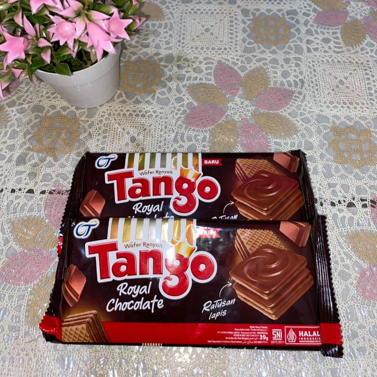 

Snack tango cokelat 35gr Rp.3.000-;