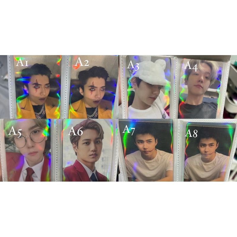 [OFFICIAL] Photocard Exo || Album Exo || PC Baekhyun || PC Kai || PC Sehun || PC Chanyeol || Lay xiu