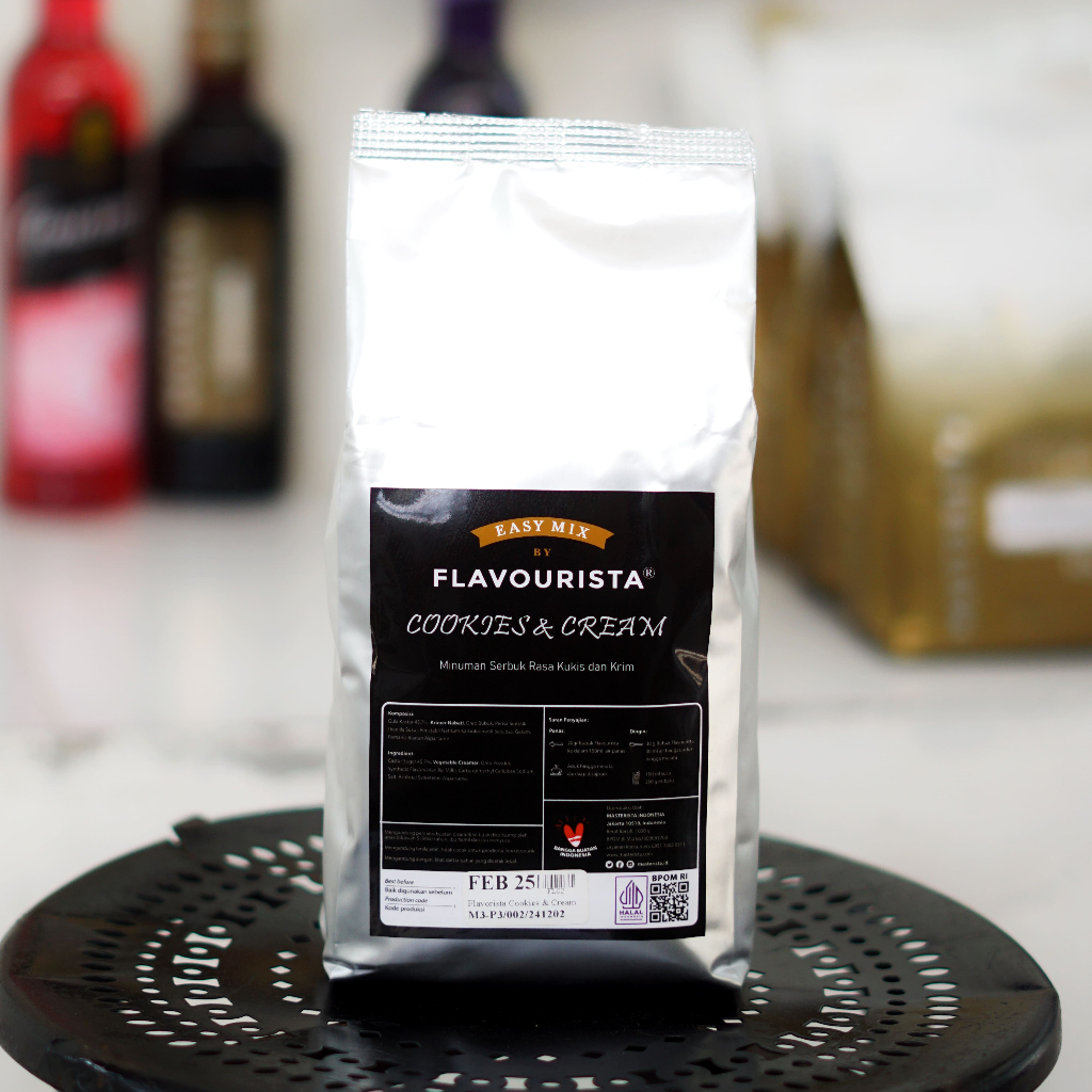 

Flavourista Bubuk Minuman Cookies And Cream 1kg