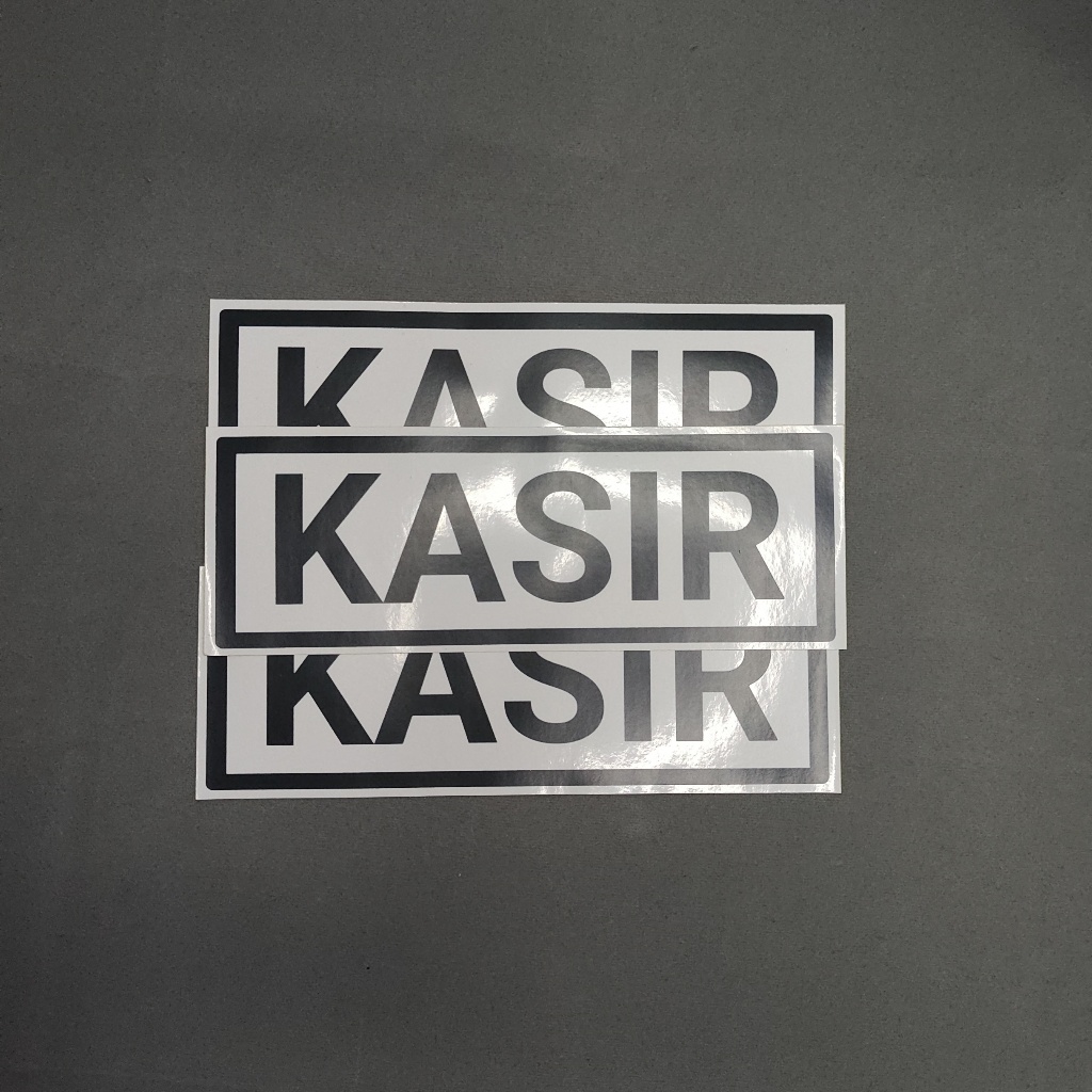 

STIKER TANDA LABEL KASIR
