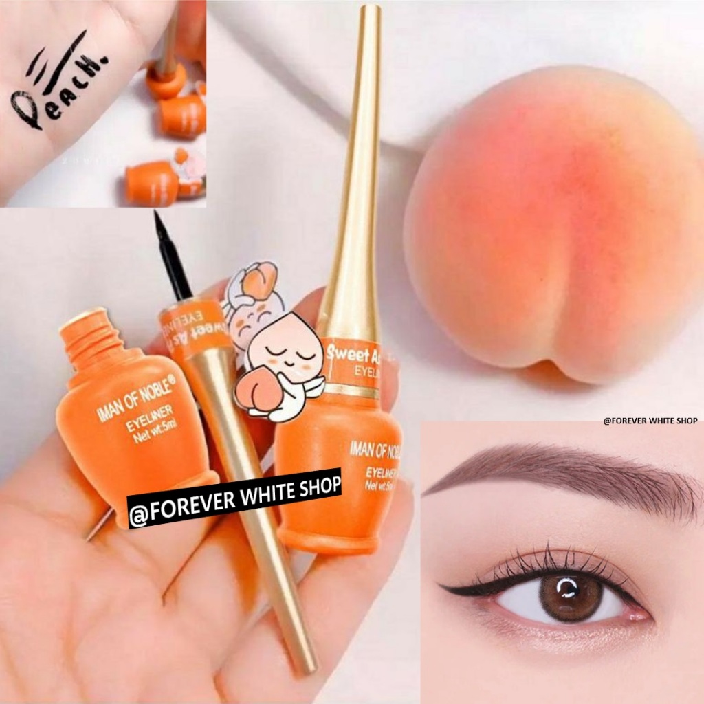 Termurah  Eyeliner Waterproof Iman of Noble Peach Thailand FWS / Eyeliner Anti Air dan Tahan Lama Be