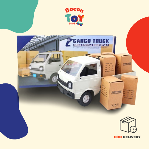 《BOCCA》 Mainan Anak Remote Control RC Mobil Pickup Mobil Remot Pickup Angkut Barang Truck Cargo