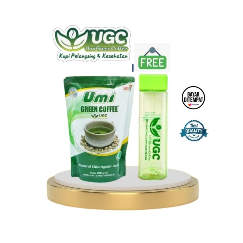 UGC UMI GREEN COFFEE ORIGINAL 250 gram DISTRIBUTOR RESMI