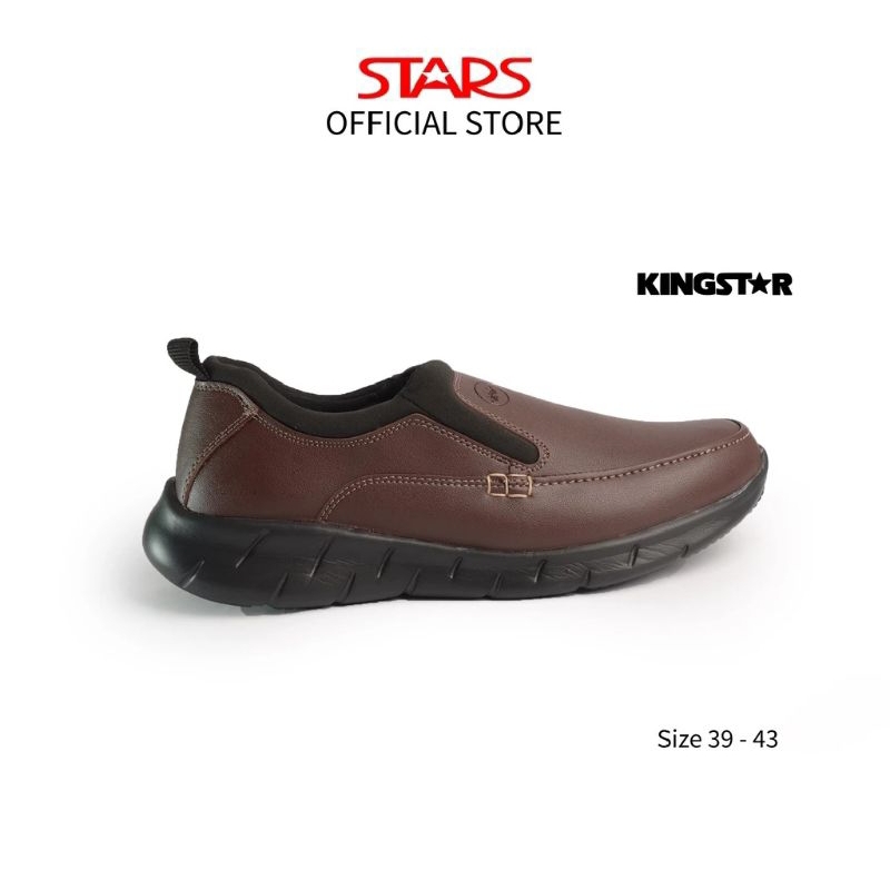 Kingstar sepatu formal laki-laki/pria