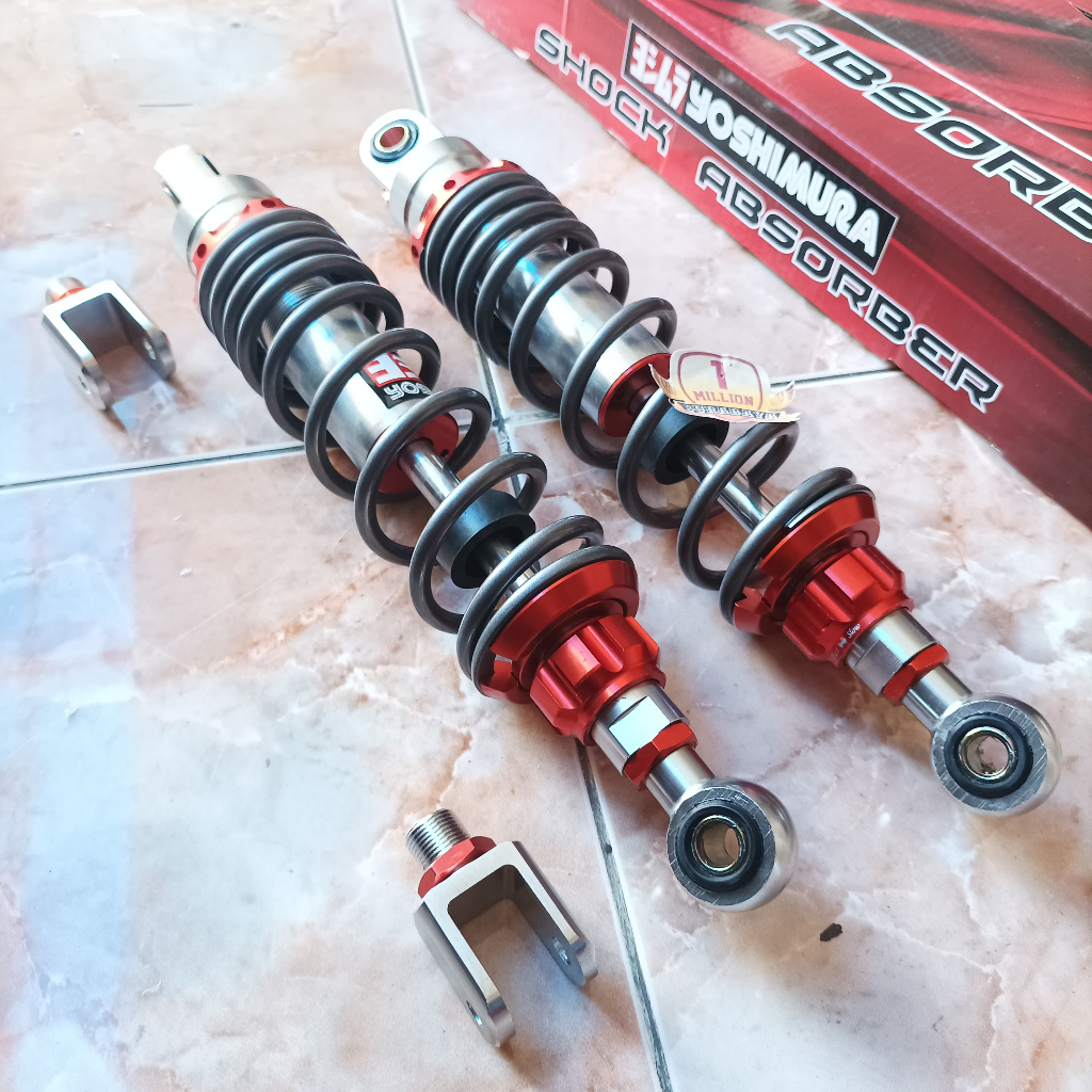 SHOCK BREAKER YOSHIMURA R13 280MM 320MM 340MM NON TABUNG MODEL KTC RAZOR PRO KLIK REBOUND SHOCKBREAK