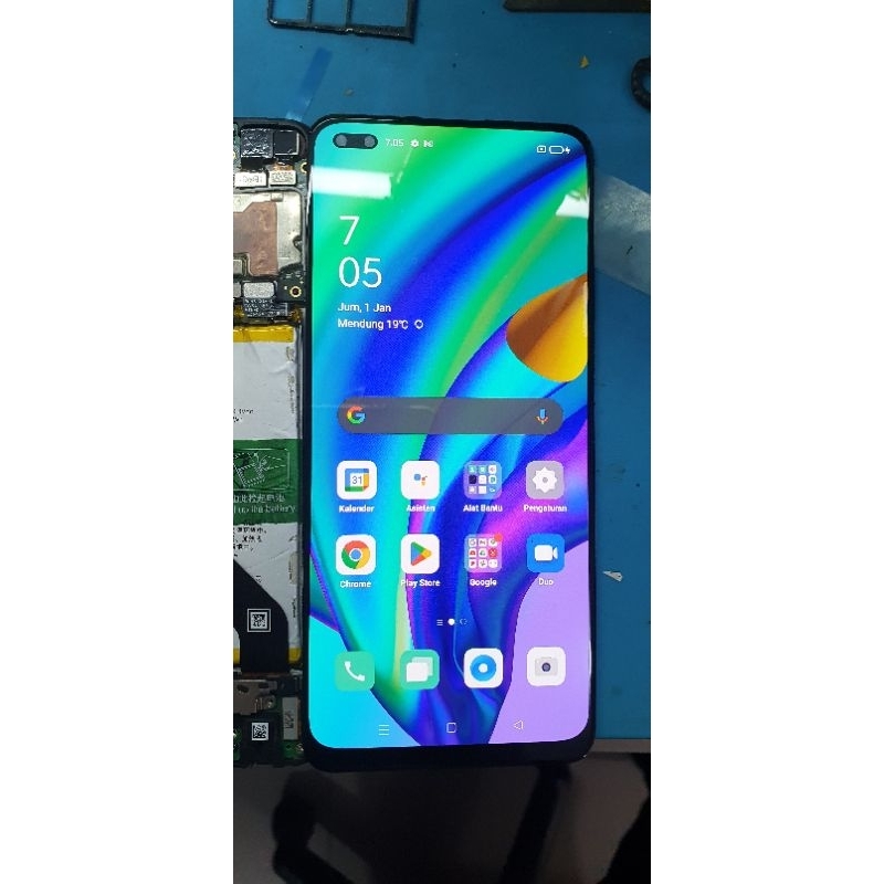 Lcd oppo reno 4 / 4F ori copotan