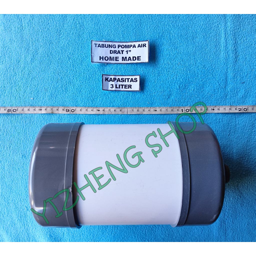 TABUNG POMPA AIR DRAT 1 INCH HOME MADE KAPASITAS 3L