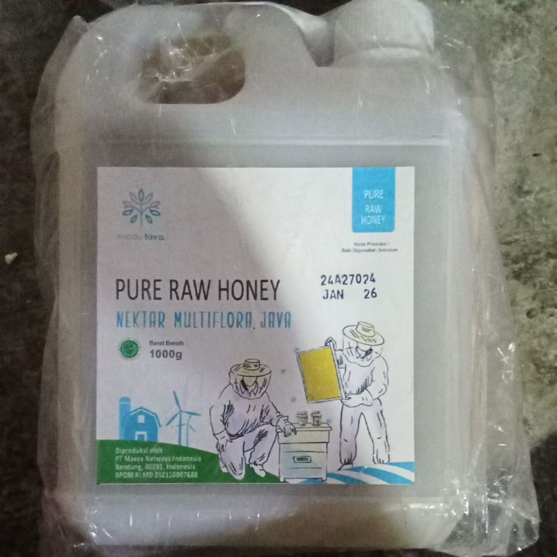 

Madu Pure Raw Honey Nektar Multiflora Jaya 1000g