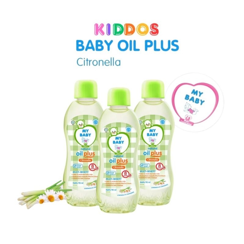 MY BABY OIL PLUS