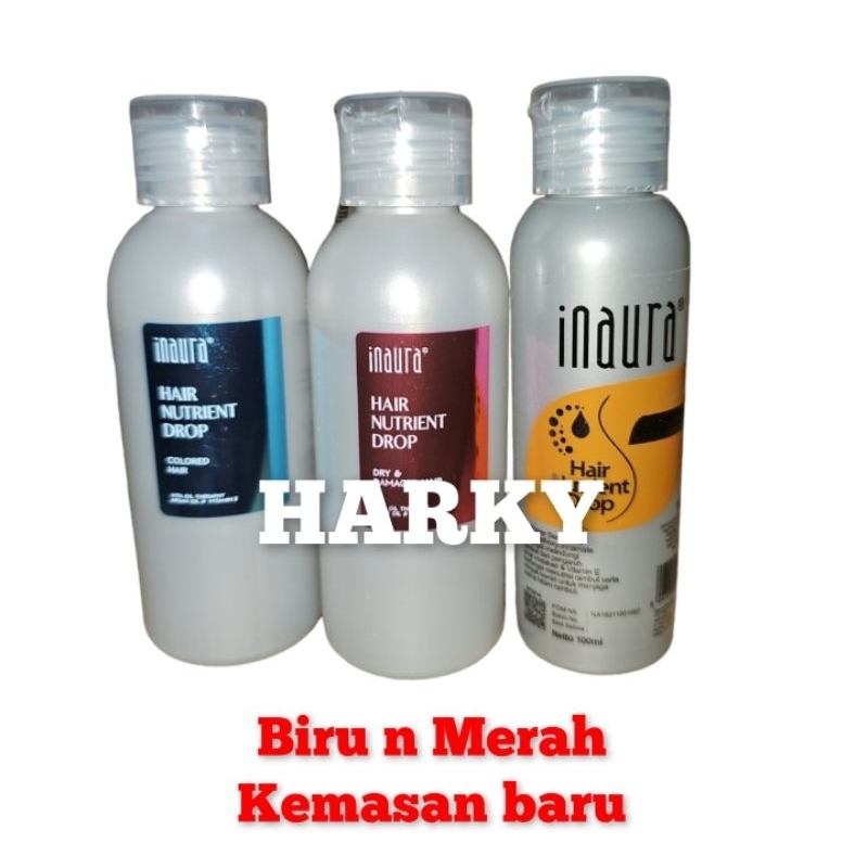 Inaura Hair Nutrient Drop 100ml Vitamin Rambut Serum Rambut Kering
