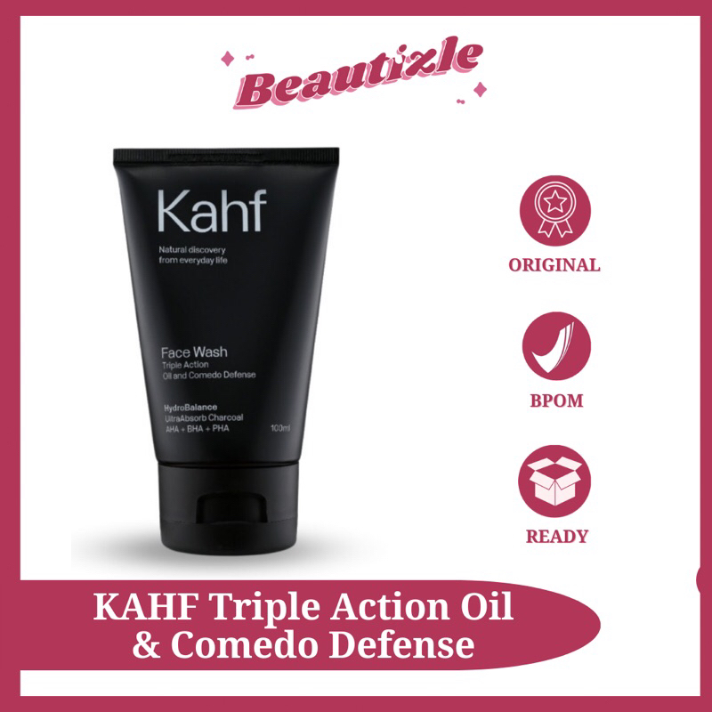 KAHF Triple Action Oil & Comedo Defense Face Wash