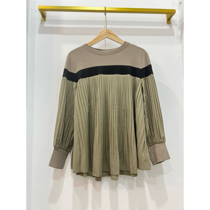 Blouse Plisket Premium Import Bangkok