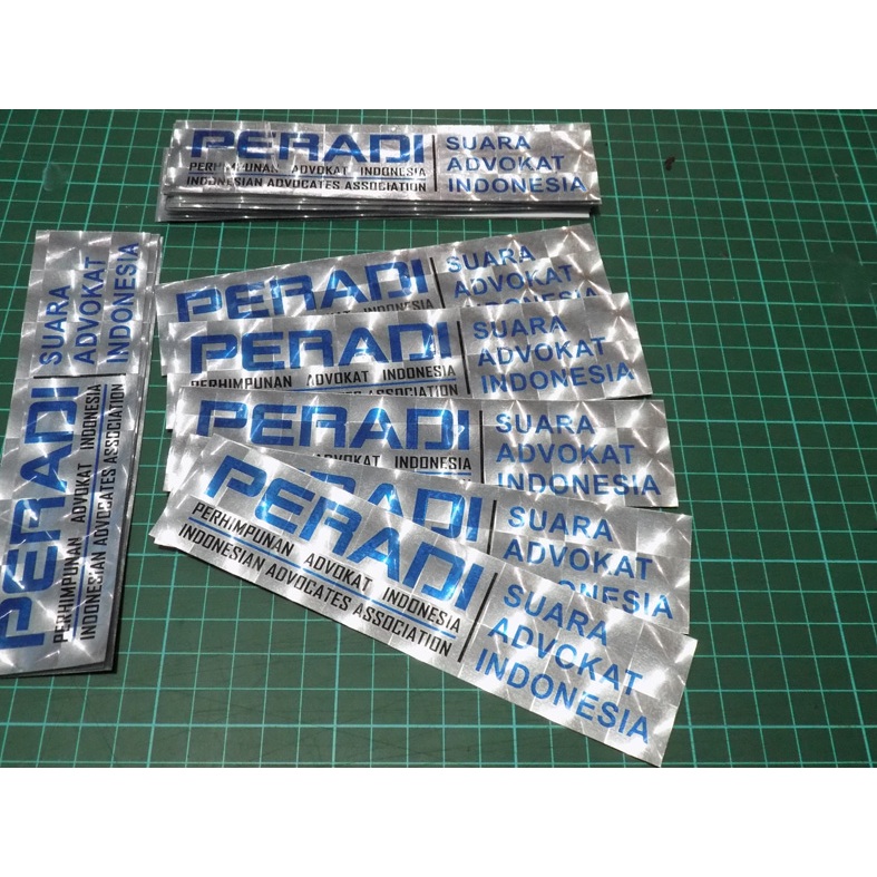Stiker Peradi SAI suara advokat indonesia