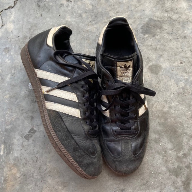 SEPATU ADIDAS SAMBA CLASSIC VINTAGE ORIGINAL 2008 SIZE 44 SECOND ORIGINAL