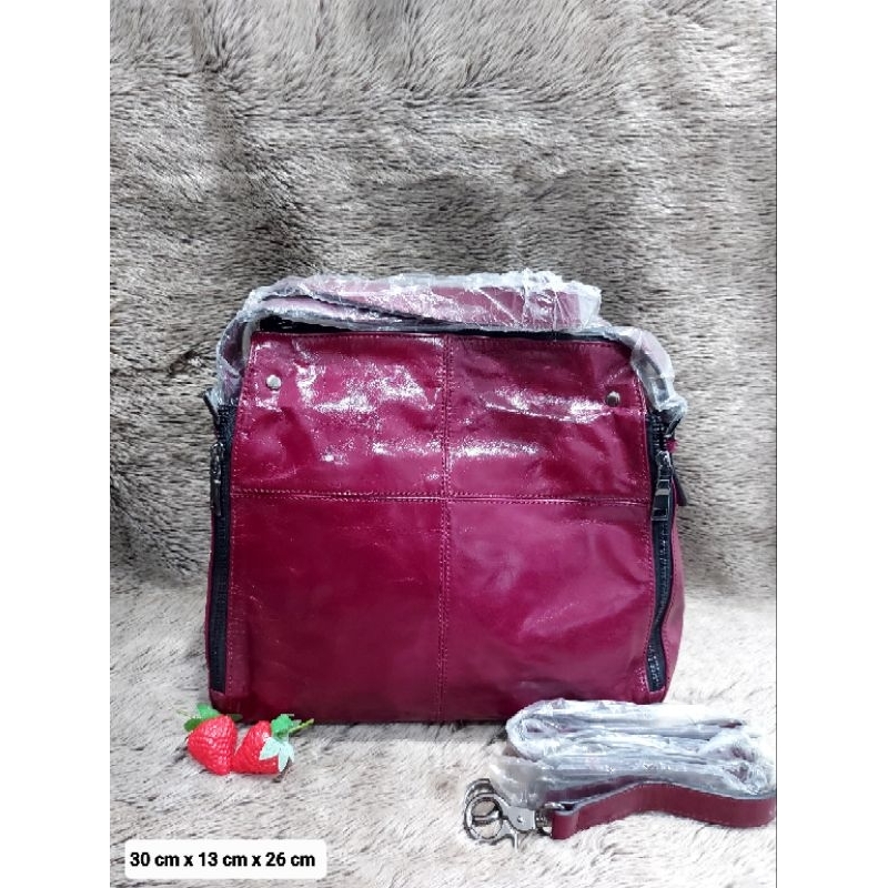 TAS ZOEVA ORIGINAL ( full kulit sapi )