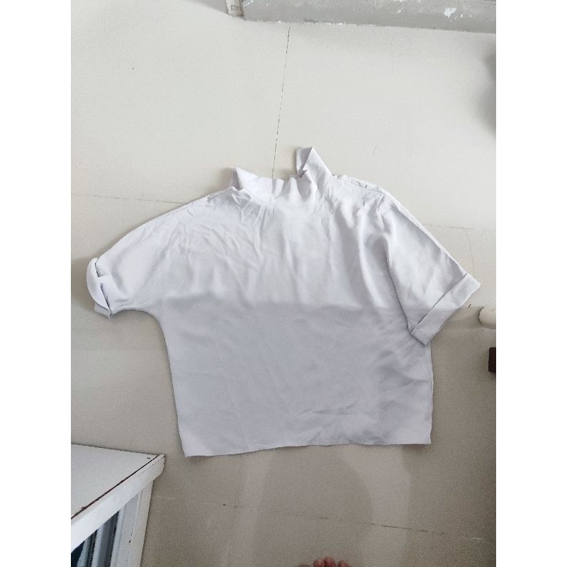 baju atasan blouse wanita uniqlo premium