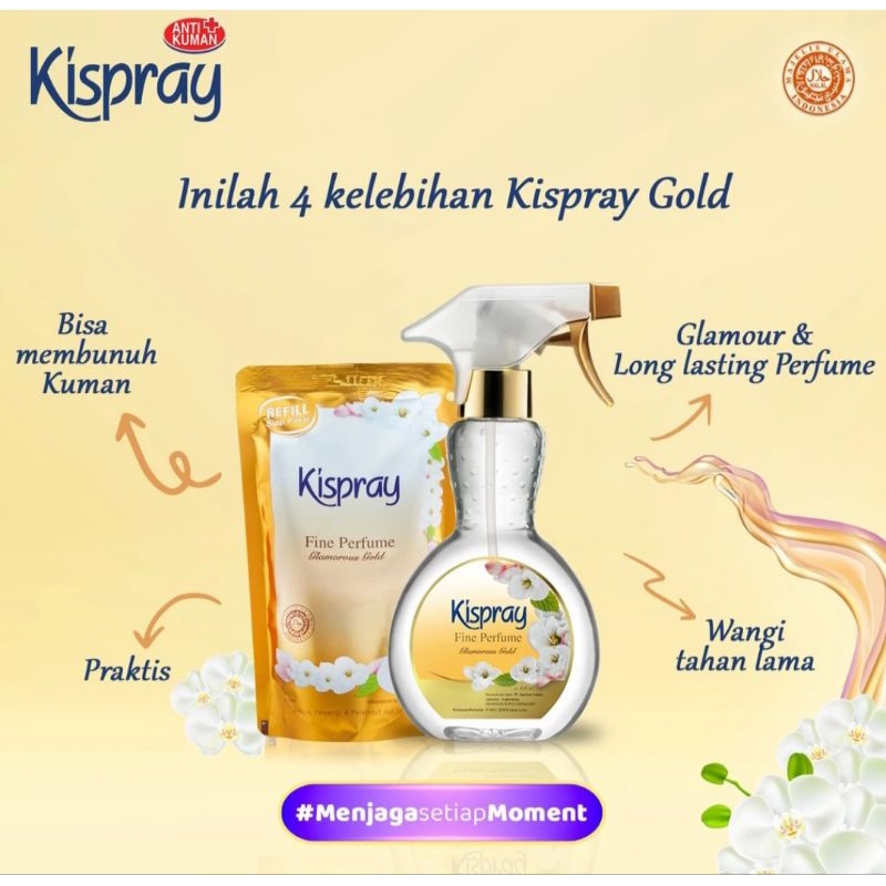 Kispray 318ml - Gold