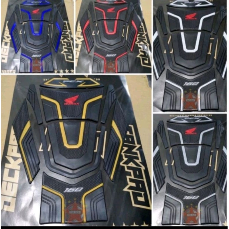 DECKPAD PCX 160 || TANK PAD PCX 160 tankpad rubber pcx 160 Aksesoris honda