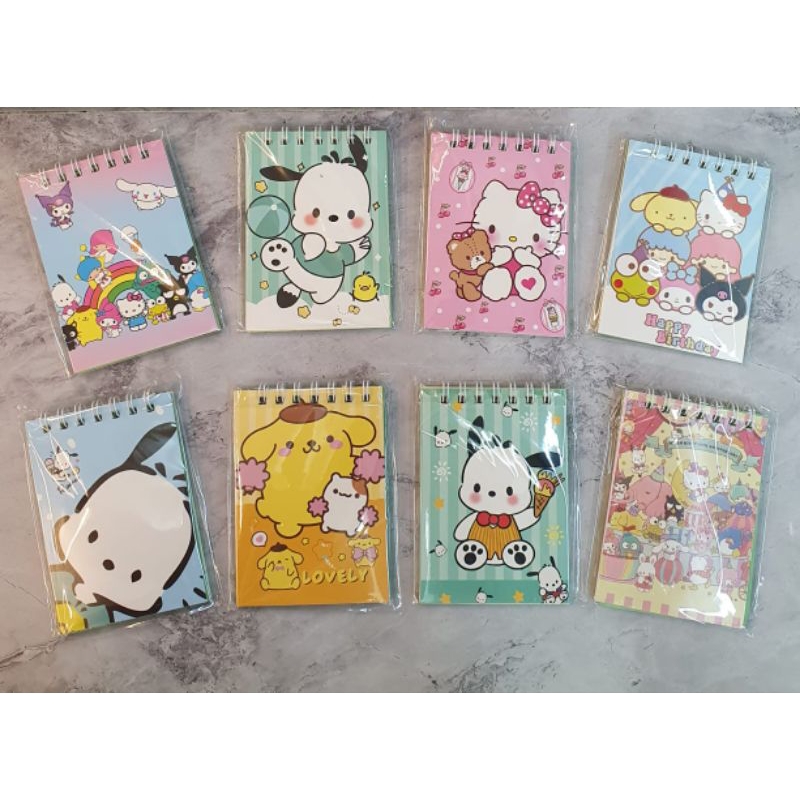 

FX - notebook mini sanr*o isi 6pcs