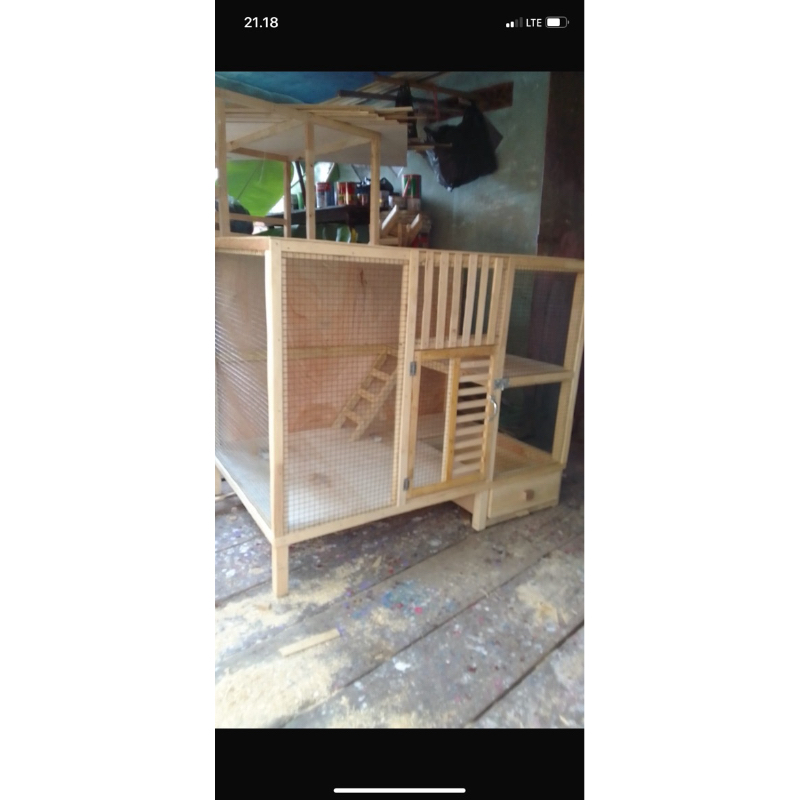 Chat sebelum Beli. Kandang kucing Palembang