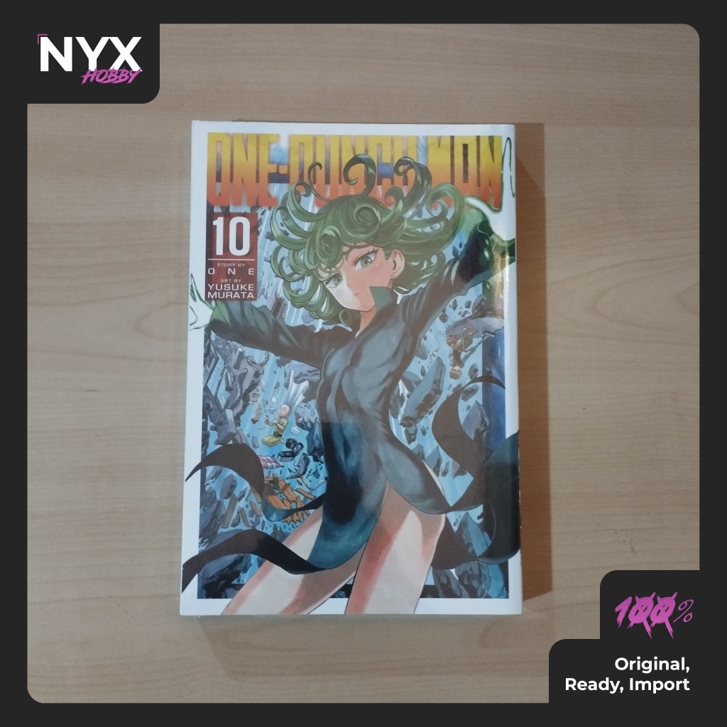 One Punch Man Manga Komik English Import Volume 10