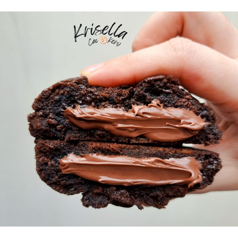 

Soft Cookies Premium / NYC Soft Baked Cookies - KRISELLA TRIPLE CHOCO NUTELLA