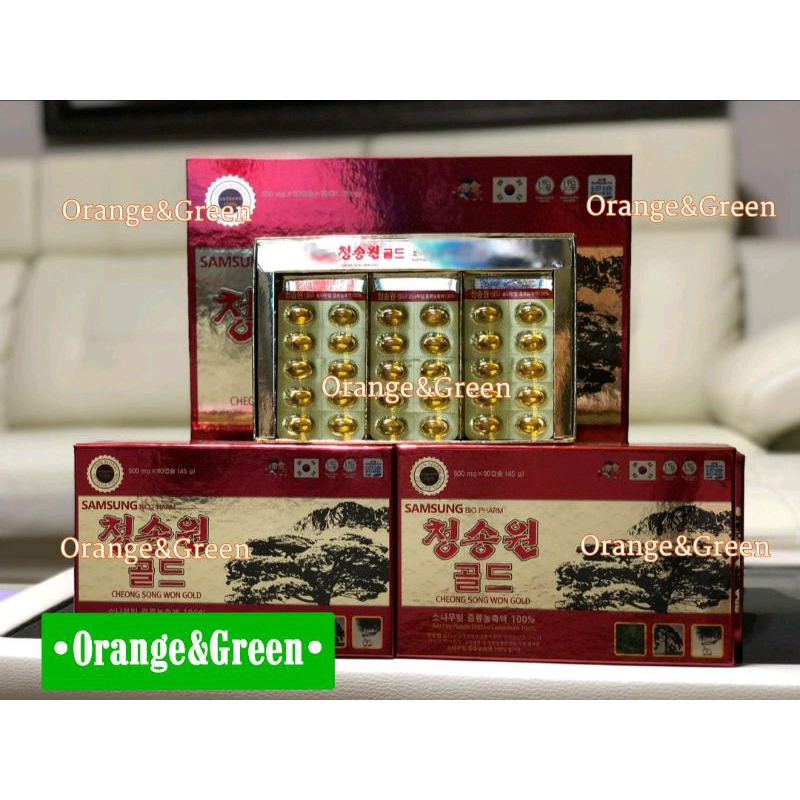 RedPine Oil CHEONGSONGWON Etalase Ecer: 10/30Caps