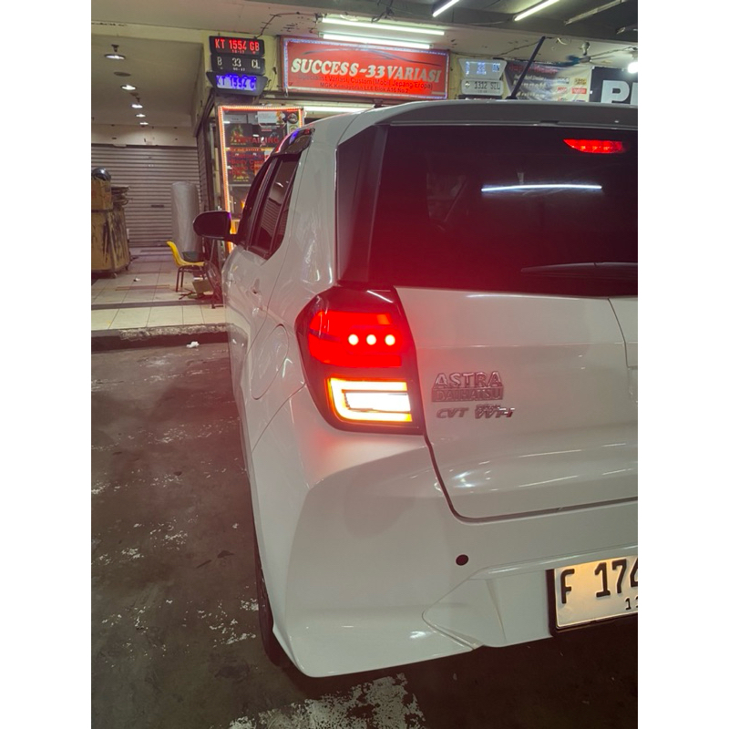 STOPLAMP TOYOTA AGYA/AYLA RUNNING SEN DAN CUSTOM LEDBAR