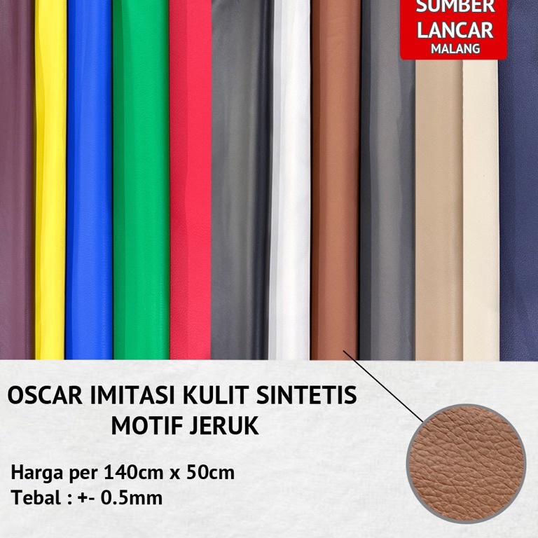 Pasti Untung Kain Kulit Sintetis Oscar Imitasi Perlak Ompol Bayi Jompo