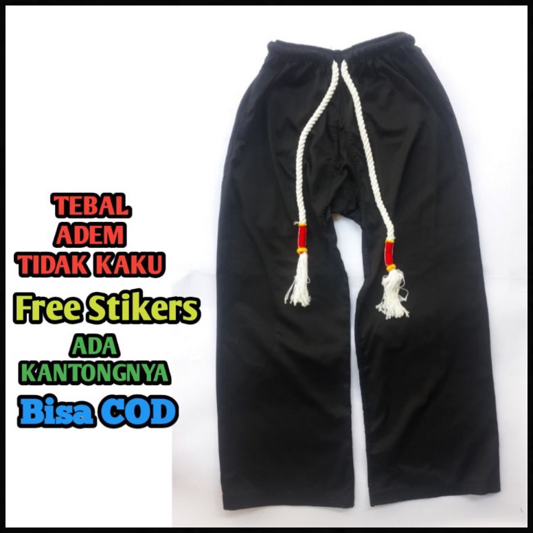 Direkomendasikan Celana Silat Tali Warok Warna Hitam Selalu Ready Stok