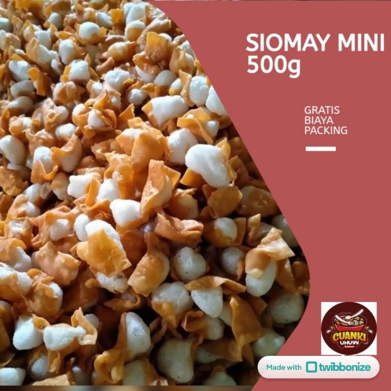 

Cuanki somay mini 500 g / gurilem / batagor - cuankie - toping baso aci - Seblak