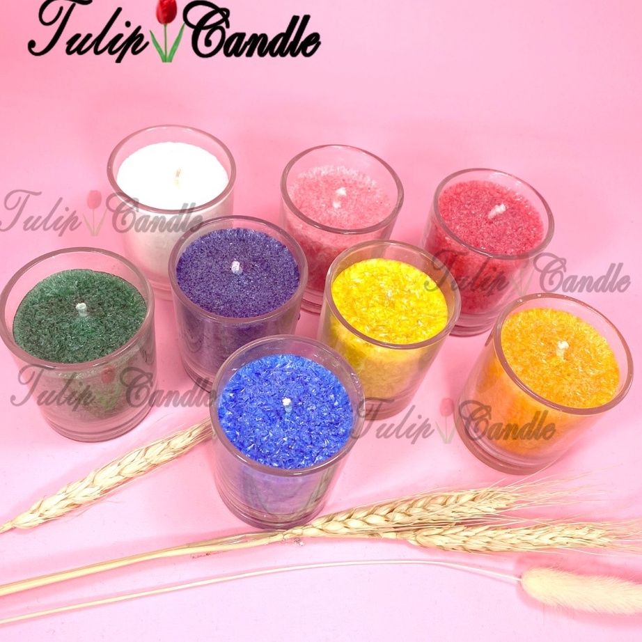 Jangan Sampai Kehabisan Tulip Candle Lilin Gelas Kecil Stearin Lilin Putih Lilin Kecil Lilin Murah L