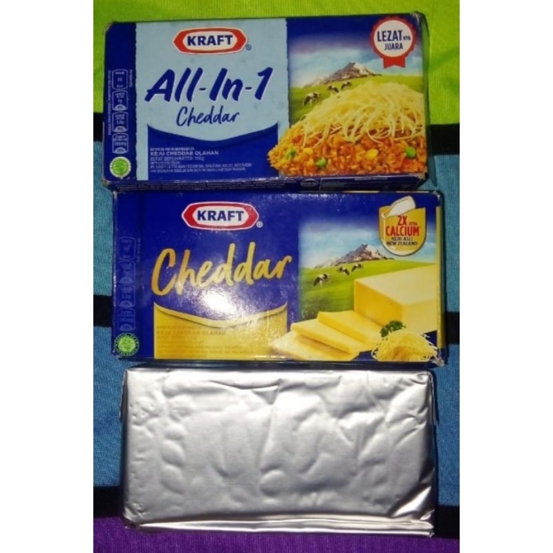 

keju kraft chedar foil murah 160gr