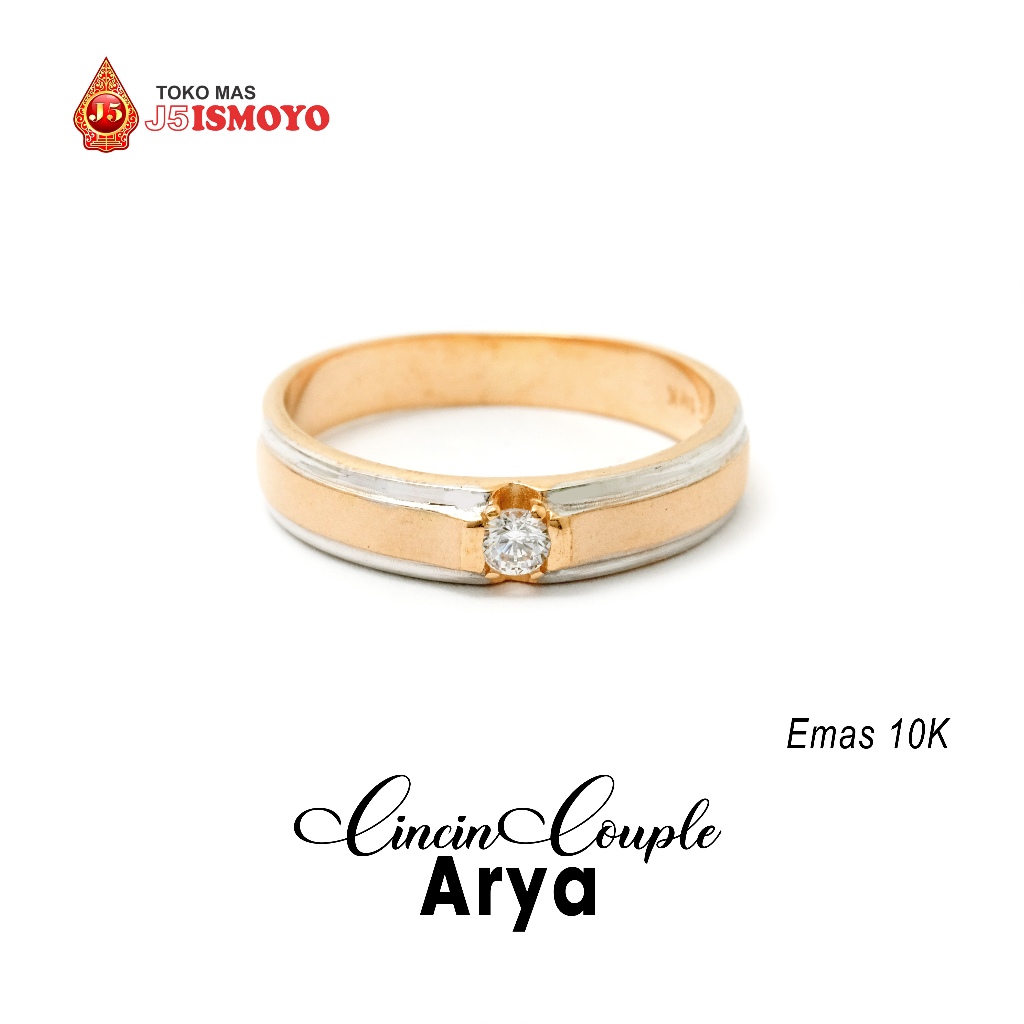 Cincin Emas Arya (Bisa buat wedding) J5 Ismoyo