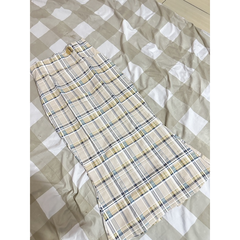 SKIRT SPAN | ROK SPAN | PRELOVED | ROK FLANEL