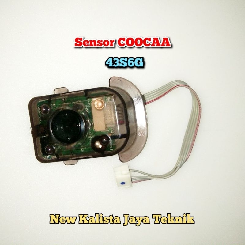 SENSOR TV COOCAA 40S6G 43S6G ORIGINAL MODUL IR SENSOR TOMBOL TV 43S6G 40S6G IR SENSOR REMOT TV LED C