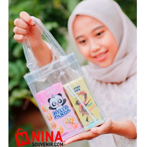 

Tas Souvenir Lucu Transparan P.15 L.5 T.20 (Tebal PwC)
