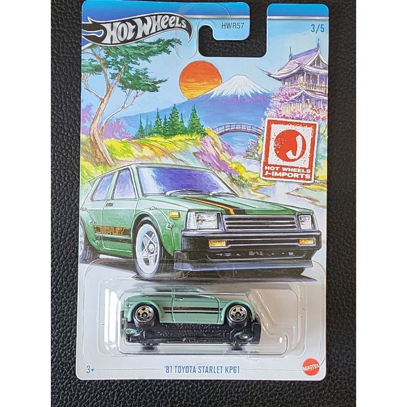 Hot Wheels Toyota Starlet J Import