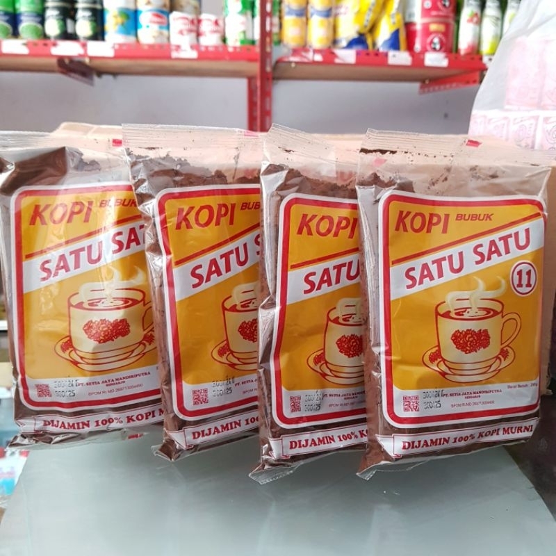 

(4pcs) kopi bubuk satu satu 250gram, kopi murni 100%