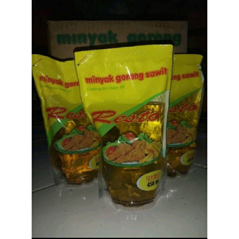 

MINYAK GORENG RESTO 450 ML 1 PCS