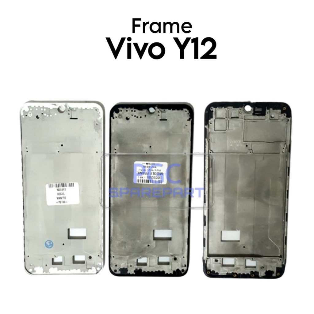 Frame Tulang Tengah Vivo Y12 / 1904 / 1940  - Bezzel Bejel Bezel Tempat Dudukan LCD & Mesin