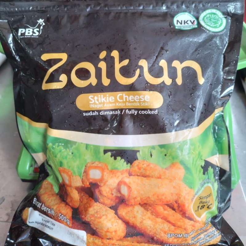 

Zaitun Nugget Cheese Stick keju 500gr